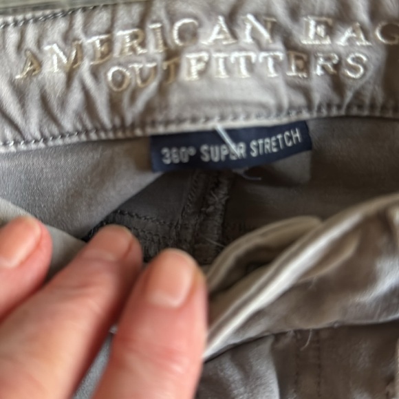 American Eagle tan/brown 360 Super Stretch Jeggings SZ 6 - Picture 3 of 9